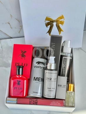 طقم هدايا عطور ومنتجات عناية رجالية فاخرة | Luxury Men's Fragrance and Care Gift Set — 2