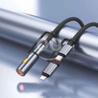 hoco. U138 All-in-One Charging Cable with Cigarette Lighter (PD27W / PD60W) — 2
