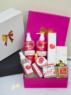 Health & Beauty in Zahleh - طقم هدايا مسك الرمان والعناية المتكاملة للنساء | Pomegranate Musk & Women&#039;s Beauty Gift Set