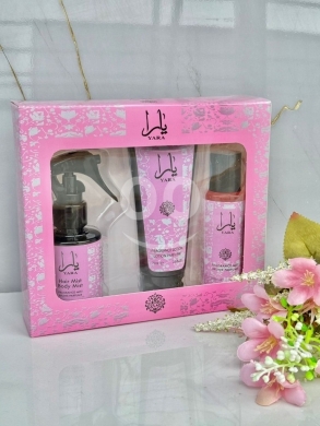 Health & Beauty in Zahleh - طقم هدايا يارا الفاخر للعناية بالجسم والشعر | Yara Luxury Body and Hair Care Gift Set