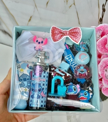 صندوق هدايا إكسسوارات ستيتش الوردي الرائع | Adorable Pink Stitch Accessories Gift Box for… — 5