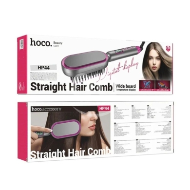 Other home appliances in Beirut City - hoco. HP44 Digital Hair Straightening Comb Brush (6 Temp Levels, 120°C - 220°C)