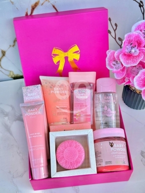 طقم هدايا مسك البودرة ومنتجات العناية المتكاملة | Powder Musk & Comprehensive Skin Care G… — 7