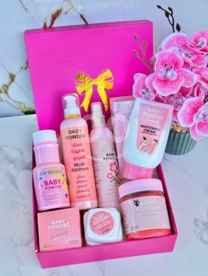 طقم هدايا مسك البودرة ومنتجات العناية المتكاملة | Powder Musk & Comprehensive Skin Care G… — 8