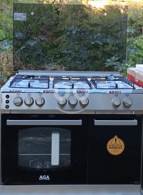 Kitchen appliances in Barbir - غاز AGA الاحترافي ٥ عيون مع فرن ونظام صابوف | AGA 5-Burner Gas Cooker with Sabaf Burners