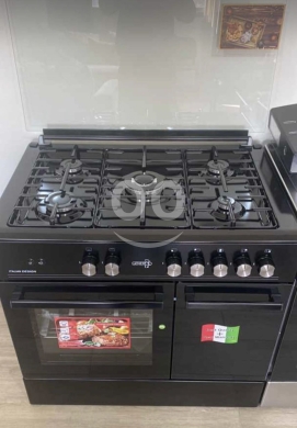 Kitchen appliances in Barbir - غاز General ٥ عيون مع فرن تصميم إيطالي وكفالة سنة | General 5-Burner Gas Cooker with Oven