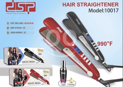 Other home appliances in Barbir - مملس شعر DSP احترافي 990 فهرنهايت - صفائح تيتانيوم | DSP Professional Hair Straightener 990°F