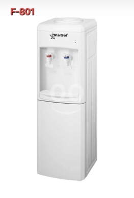 براد ماء StarSat لون أبيض مع كفالة لمدة سنة | StarSat White Water Dispenser 1-Year Warran… — 2