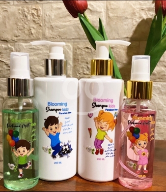 Santé & Beauté dans Tripoli - مجموعة Blooming Kids للعناية المرحة: شامبو ورذاذ عطري بتركيبة خالية من البارابين!