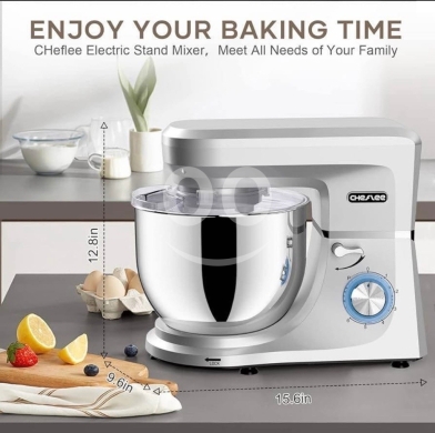 ?? CHeflee Stand Mixer, 1800 watt-7.2L Food Mixers Kitchen Electric Stand Mixer with… — 6