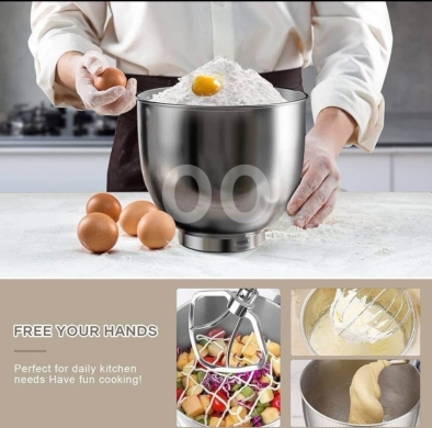 ?? CHeflee Stand Mixer, 1800 watt-7.2L Food Mixers Kitchen Electric Stand Mixer with… — 4