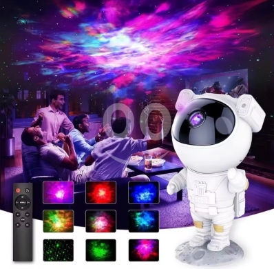 Astronaut Tech That Speaks & Shines Built-in Speaker - Clear, immersive sound LED Galaxy — 4