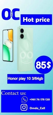 Mobile phones in Tripoli - هاتف Honor Play 10 3 64GB