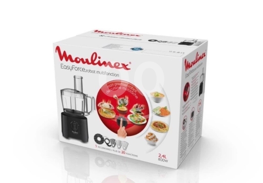 Kitchen appliances dans Achrafieh - ?? moulinex Food processor Masterchef Easy Force FP245810-(2.4 liter-800 watt)-مجموعة ست البيت