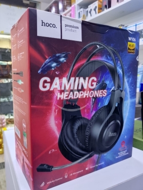 Computers Parts & Software Accessories in Beirut City - Hoco W106 Premium Gaming Headset | Hi-Fi Audio, HD Microphone & 50mm Speakers