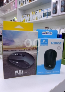 Computers Parts & Software Accessories in Beirut City - Mikusco W112 & MOS-W018 2.4GHz Wireless Mouse Bundle | Ergonomic Design for Office & Travel