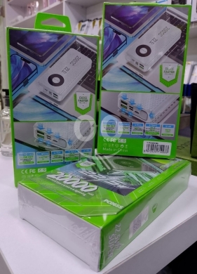 Mobile accessories in Beirut City - 20000mAh Super Power Bank PC06SS | 22.5W Fast Charging with Built-in Cables (Type-C, Lightning, Micr