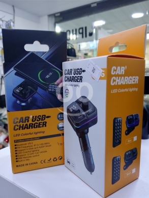 اكسسوارات الهاتف المحمول في مدينة بيروت - Universal 2-in-1 Car Charger Adapter with Wireless Music Streaming & Hands-Free Calling