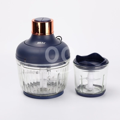 Kitchen appliances in Nabatyeh - فرامة كولاكس 2 في 1 بقوة مضاعفة ووعاء زجاجي | Kolax 2-in-1 Food Chopper & Processor with Glass Bowls