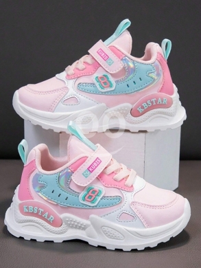 Vêtements, chaussures et accessoires dans Akkar el-Atika - Girls Pink & Blue Chunky Sneakers