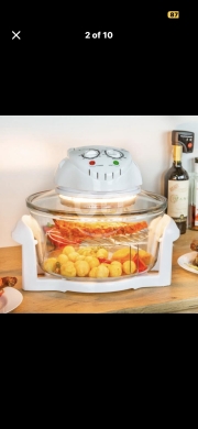 ?? TZS First Austria 5030/1 Large 17 Litre Halogen Oven with Extender Ring Hot Air Oven… — 3