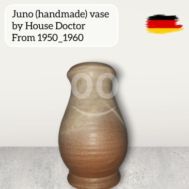 Antiques & Collectibles in Nabatyeh - Vintage "Juno" Handmade Clay Vase by House Doctor - Organic Shape (1950s-1960s)