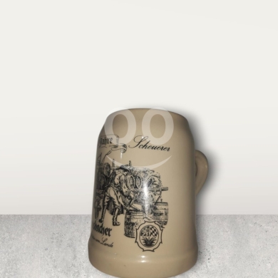 Antiques & Collectibles in Nabatyeh - Vintage German Stoneware Beer Stein - Westerwald Pottery, Scheuerer Brewery Commemorative