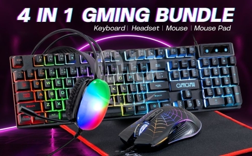 Gaming Console & Accessories dans Dekouaneh - KEYBOARD AND HEADEST STARTING