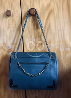 Vêtements, chaussures et accessoires dans Dahr el-Ain - Authentic Furla Club Petrolio Leather Crossbody Bag - Saddle Silhouette