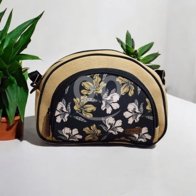جزدان كتف وكروس نسائي عملي بنقشات أوراق الشجر |Women's Practical Leaf Pattern Shoulder&Cr… — 9