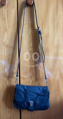 Lakeland Fine Leather Crossbody Flap Bag - Tan/Camel Adjustable Strap — 4