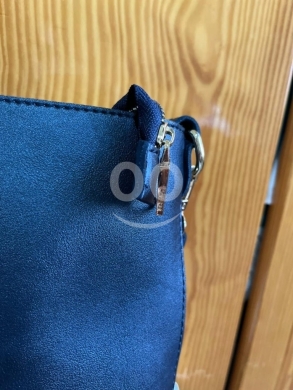 DSN Navy Blue Crossbody Organizer Bag - 22x32cm with Umbrella Pocket — 8