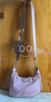 Clothes, Footwear & Accessories in Dahr el-Ain - Call It Spring Mini Crossbody Bag - Tan/Beige Faux Leather with Chain Strap