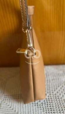 New ALDO Mini Box Bag - Camel/Tan Structured Crossbody with Wide Strap — 4