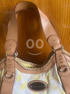 Tommy Hilfiger Signature Logo Tote Bag - Large Travel/Beach Shoulder Carryall — 2