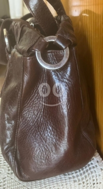 Bel Sac Brown Genuine Leather Work Tote Bag - Large Everyday Professional Shoulder Bag — 6