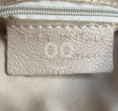 Italian Real Leather Ivory Cream Crossbody Bag | Made in Italy - Versatile Foldover Clutch — 4