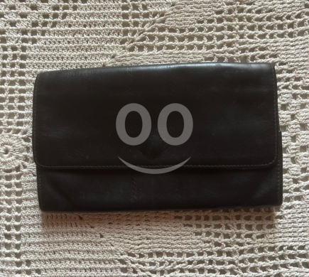 Clothes, Footwear & Accessories in Dahr el-Ain - S&K (Southland & Kangaroo) Dark Faux Leather Slim Envelope Wallet | Tassel Charm & Card Organizer