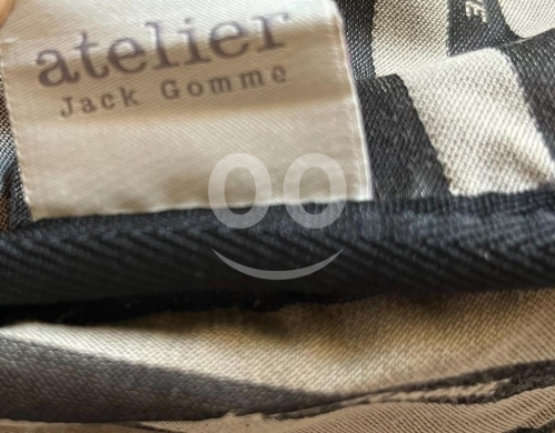 French JACK GOMME Black Genuine Leather Hobo Shoulder Bag | Atelier Collection — 5