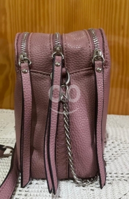 Pierre Cardin (P. Cardin) Genuine Leather Crossbody Bag | Classic Triple-Zip Organizer -… — 8
