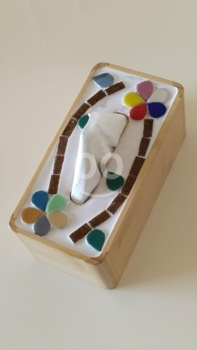 Other Goods in Beirut City - Handmade Mosaic Wood Tissue Box Cover