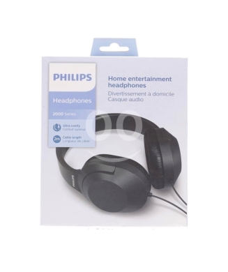 TV & videos in Accaoui - ?? PHILIPS Audio H2005BK/00 Wired Over-Ear Stereo Headphones (2 Meter Cable, 40mm Neodymium Driver