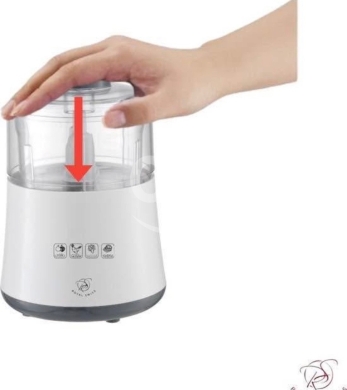 ?? Royal Swiss SW-809 - Electric Chopper - Chop, Mix, Cut and Grind - 500 ML - 500W-مكنة … — 4