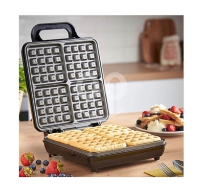 ?? royal swiss Waffle maker 1100 Watts - suitable for 4 waffles -مكنة وافل 70873045 — 3