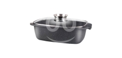 ?? Royal Swiss - Oven Casserole - 34 cm- Roasting Pan - Royal Swiss - Black-7.8 liter-35x11 cm -no