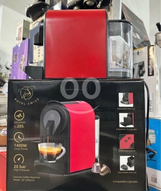 ?? Royal Swiss 1400W Coffee Capsule Machine - High Pressure 20 Bars - 700ml Tank -… — 3