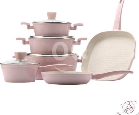 ?? Royal Swiss Pan Set ® - Forged Pan Set - 10 Pieces - With Glass Lids - All Hobs - … — 2