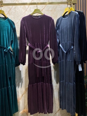 Luxury Heavy Velvet Dress - Winter Collection 2026 — 4