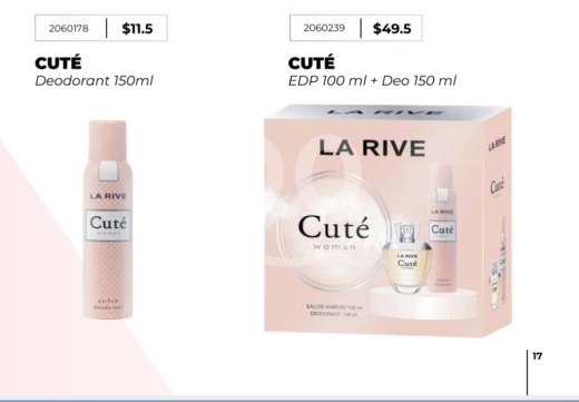 Santé & Beauté dans Tripoli - عطر أكوا لا ريف للنساء | La Rive Aqua La Rive Eau de Parfum for Women 100ml