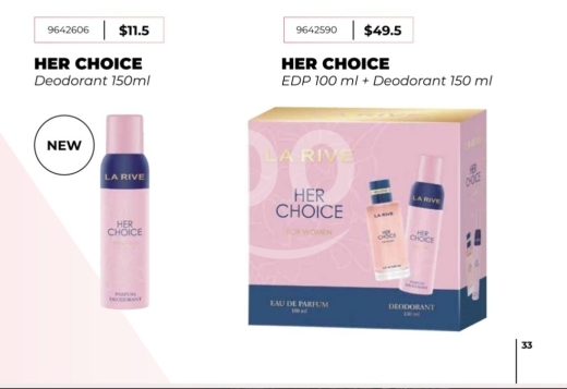 عطر هير تشويس من لا ريف للنساء | La Rive Her Choice Eau de Parfum for Women 100ml — 2